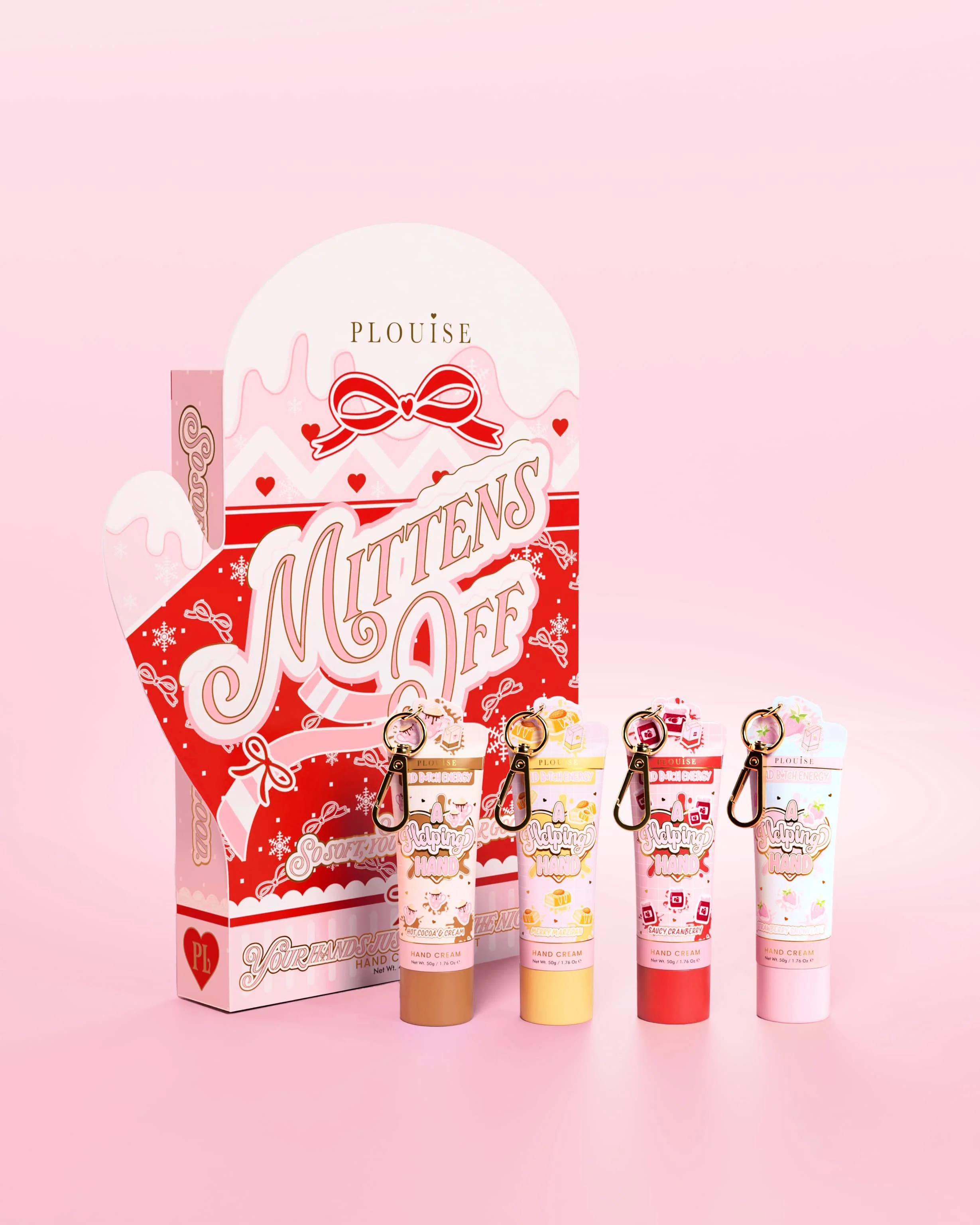 Christmas Mittens Off Hand Cream Gift Set - Image 5
