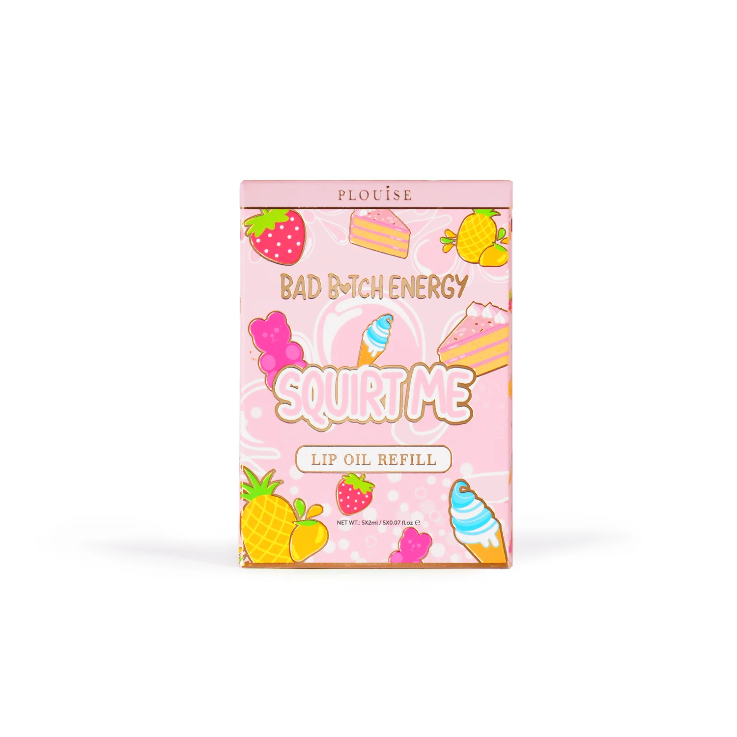 Squirt Me Lip Oil Refill Sachet Packs 2ml