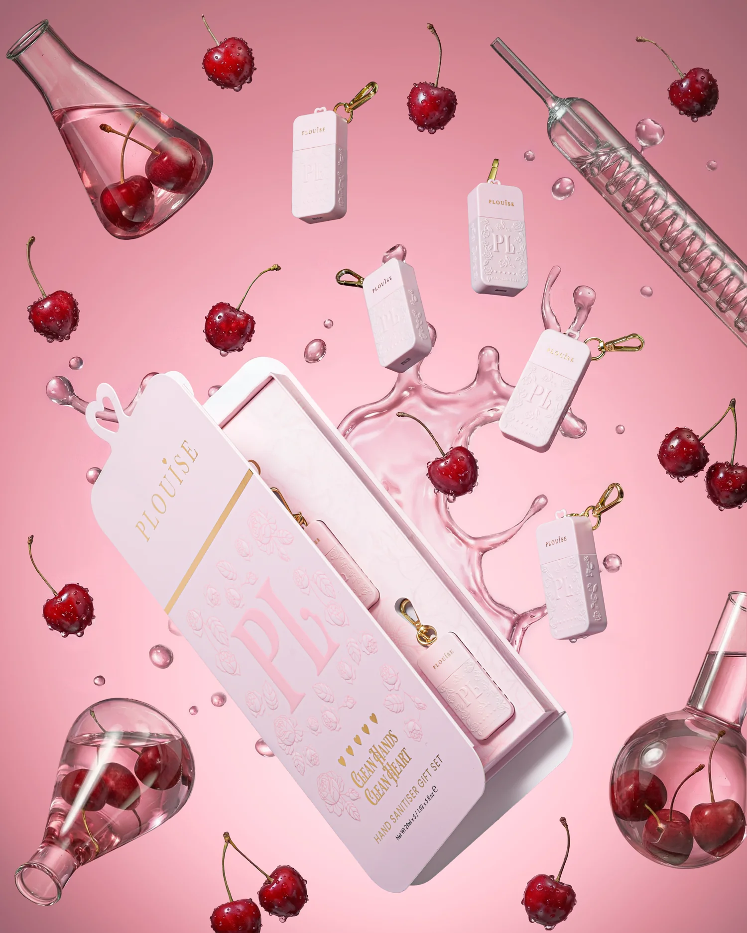 Crystal Lip Trio & Hand Cleansing Spray PR Gift Set - Image 3